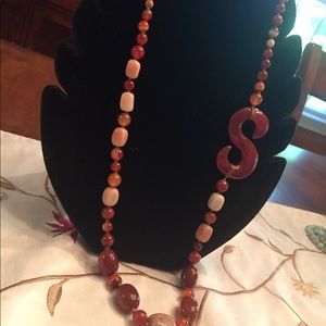 Sashka Co Hand Tied Stone Necklace